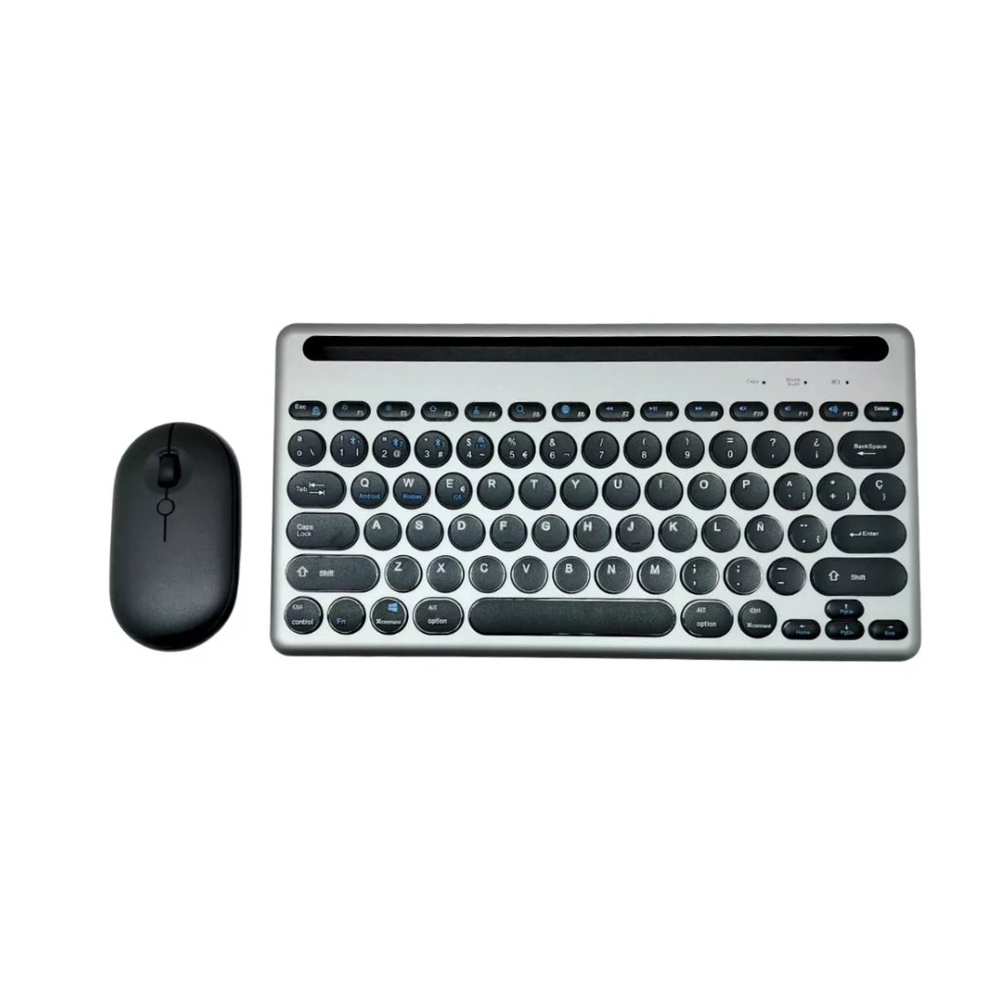 Combo Teclado Y Mouse Bluetooth 2.4ghz R